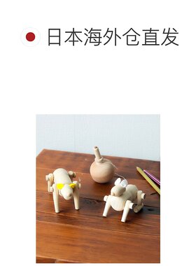 日本直邮BEAMS 瀧本挽物製作所 兔子造型物品