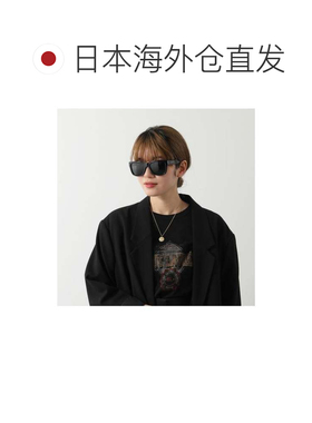 日本直邮SAINT LAURENT 太阳镜 SL 674 方形款 001 黑色 黑色 黑
