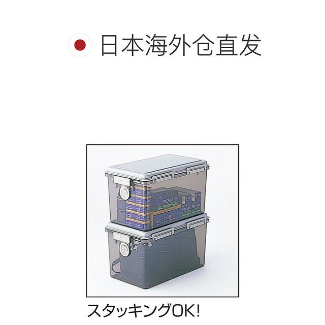 Nakabayashi storage box Zhonglin storage box anti-moisture storage camera for gray 8