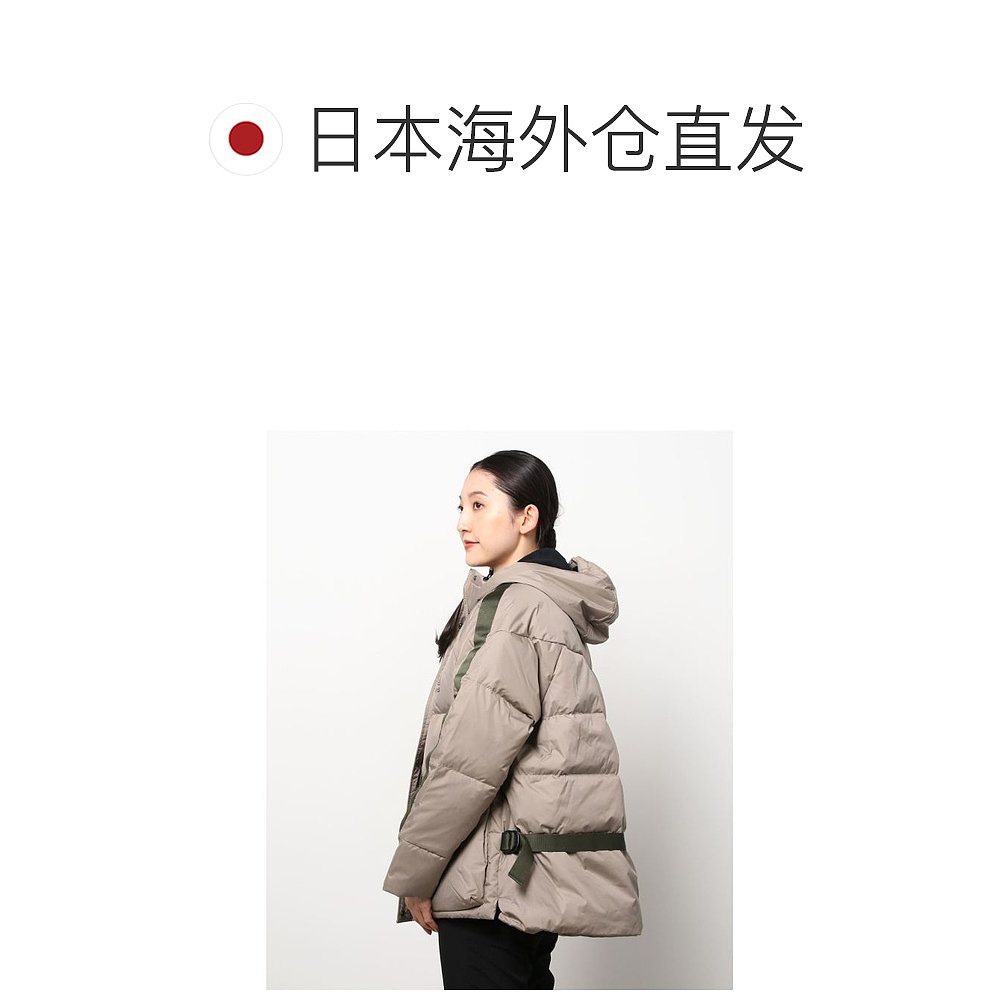 自营｜VANS女士沙漠黄色生存棉服外套独特卡其色带子设计-图1