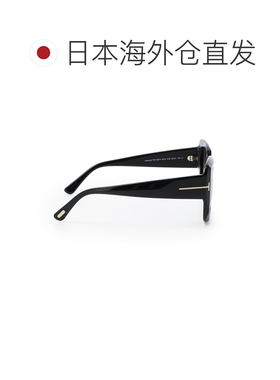 日本直邮Tom Ford FT1220 F 01B Carla 女士太阳镜黑色