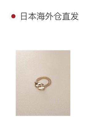 日潮跑腿COCOSHNIK K10 Kihei图案双链戒指 405-66399新款配饰