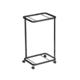 Yamazaki Laundry Products Storage Double Section Black 3350