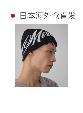 日本直邮AZUL BY MOUSSY 男装 LOGO设计针织帽 宽【付后1h可退】