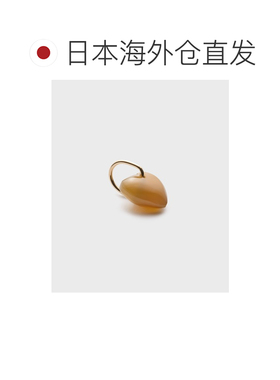日本直邮NOJESS女士K10金属饰品心形吊坠 30242117017玛瑙玉髓