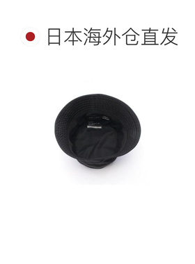 日本直邮中古奢侈品Prada普拉达女A级95新D达尼龙帽子黑色