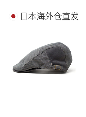 日本直邮STETSON 男士猎鸭帽 常春藤帽 千鸟格 黑白配色 灰色 冬