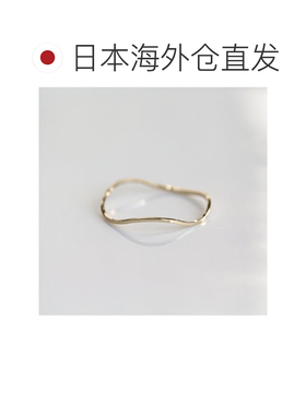 1h可退 日本直邮cui-cui 细身黄金戒指 K10YG 755458
