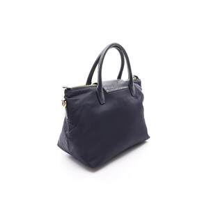 日本直邮中古Prada普拉达女包A级95新handbag手提包尼龙斜挎包蓝