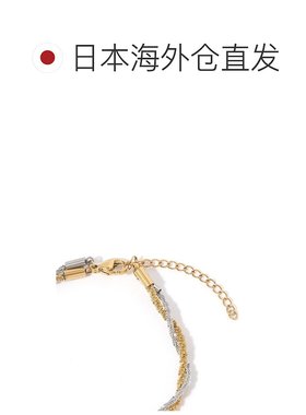 1h可退 日本直邮studio CLIP 女士 MIX色交叉设计手链 608418