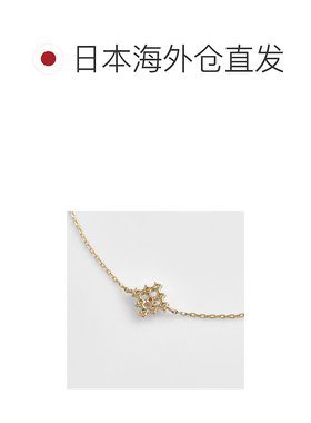 日本直邮日潮 agete 阿卡朵K10 钻石手链（0.06克拉）