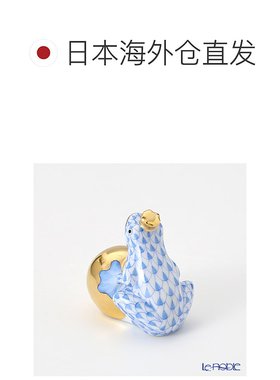 日本直邮HEREND 娃娃 15369-0-03 VHB 青蛙王 4 厘米蓝色 VH 系列