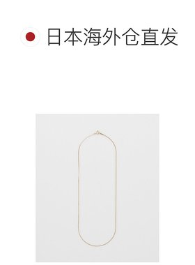 1h可退 日本直邮NOJESS 女士K10金链项链 38cm 高贵典雅 配饰首饰
