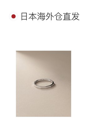 日潮跑腿COCOSHNIK 倒角 (WG) 情侣戒指（女士）12配饰婚戒