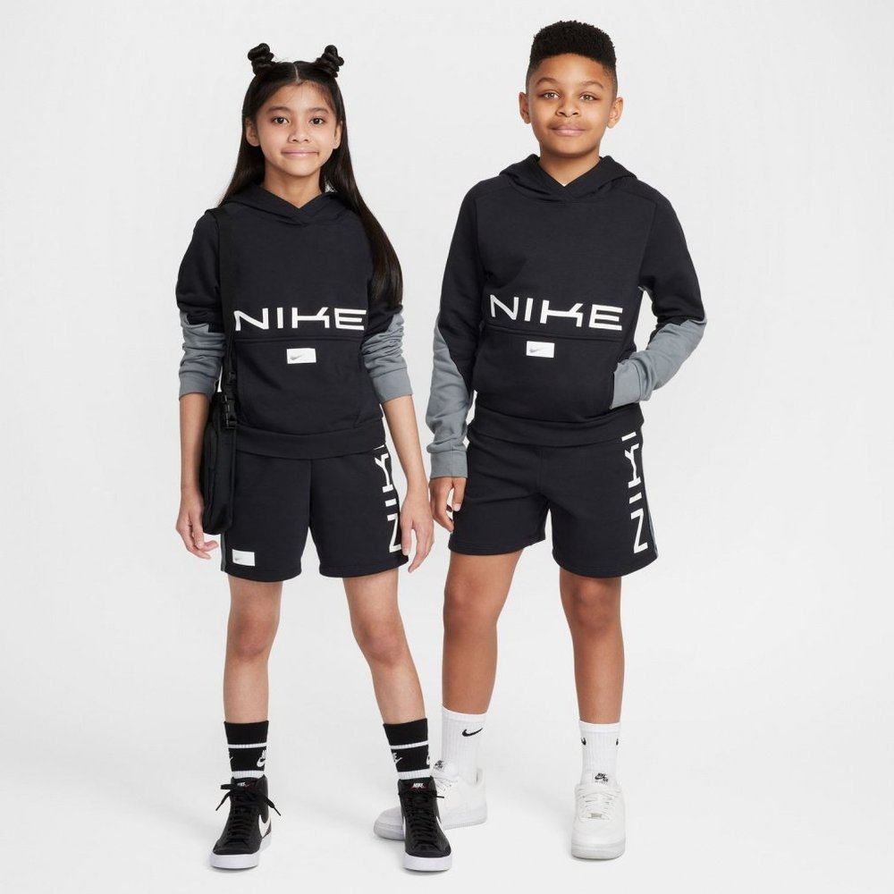 日本直邮Nike 儿童多功能抓绒短裤 HJ3709 010 黑色 [官方在线商],淘宝优惠券,粉丝福利购,淘宝优惠卷