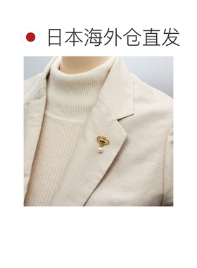 日本直邮别针胸针蜜蜂阿古屋珍珠宇和岛珍珠阿古屋珍珠蜜蜂胸针蜜