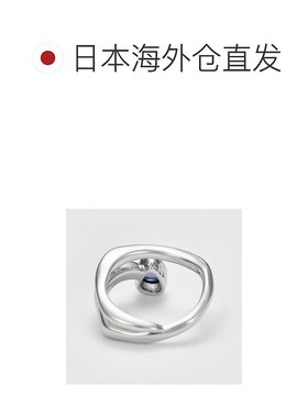 日本直邮日潮 agete 阿卡朵银色紫水晶戒指饰品