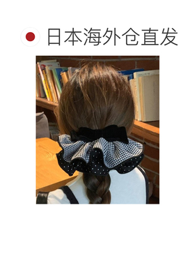 日本直邮urge select 女士 丝绒蝴蝶结×格纹×波【付后1h可退】