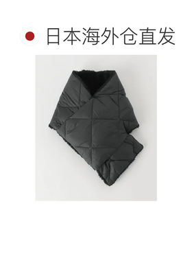日本直邮UNITED ARROWS green label relaxing TAION 羽绒围巾 黑