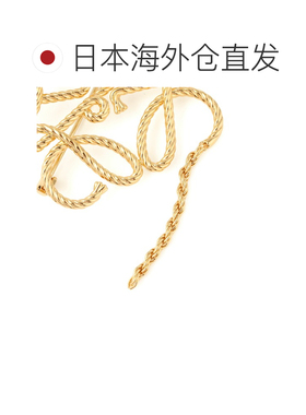 日本直邮Loewe 胸针金色女士ANAGRAM ROPE BROOCH [2026SS]