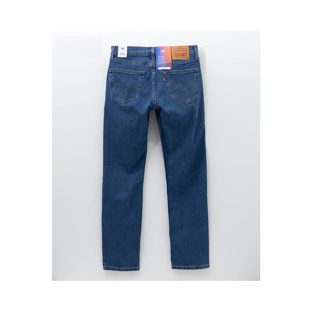 1h可退 Levi's 男士511修身牛仔裤 日版直筒弹力舒适李维斯 - 图0