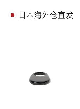 1h可退 日本直邮L’INDO CHINEUR 女士黑色牛角圆环戒指 61423640