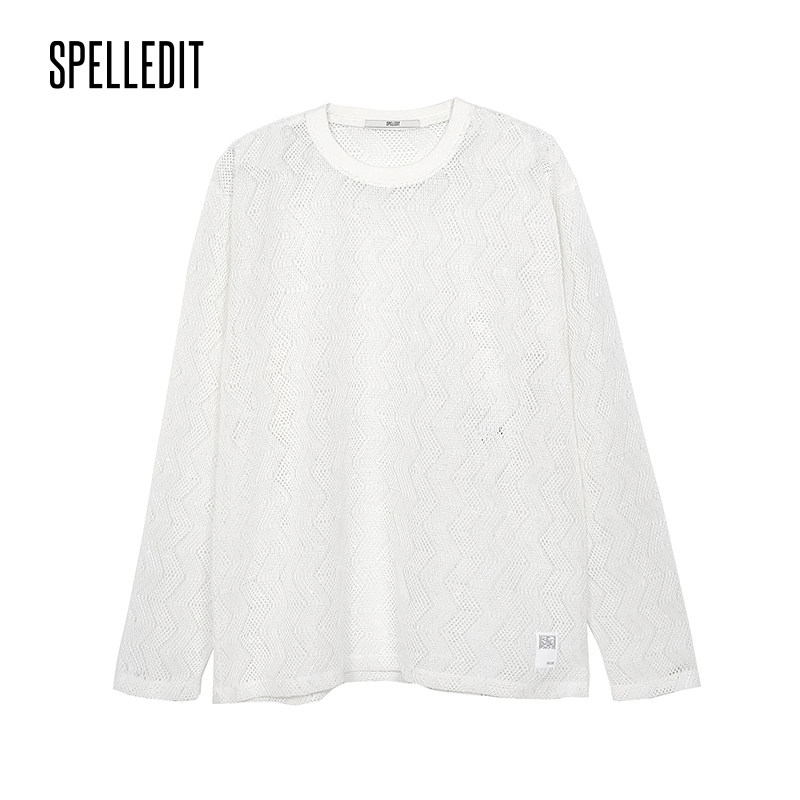 spelledit2022春季新款蕾丝打底衫 SPELLEDIT海外T恤