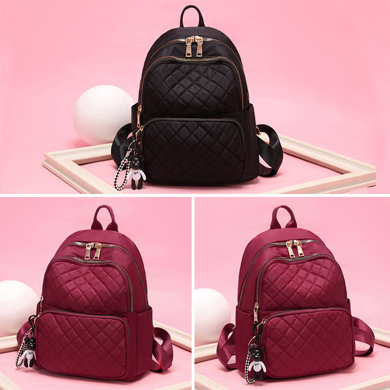 牛津布女2020新款潮时尚百搭双肩包 杰佩拉双肩背包