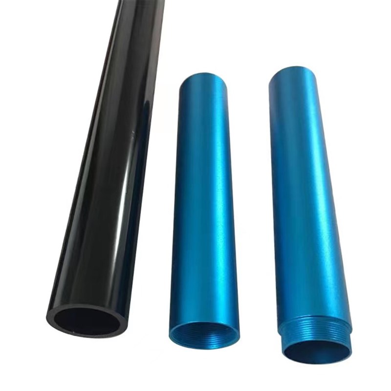 硬质7075黑色喷砂氧化铝管6061铝管阳极氧化彩色6063铝管加工定制 - 图3