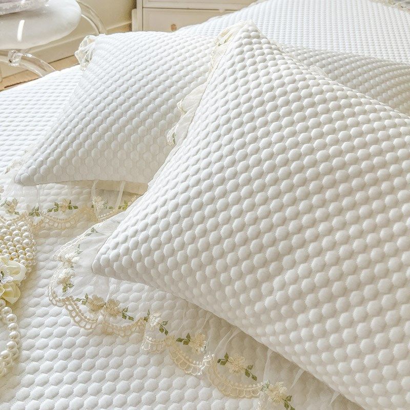 2025新款冰丝席三件套A类母婴凉豆豆床笠式床裙空W调软席可机水洗,淘宝优惠券,粉丝福利购,淘宝优惠卷