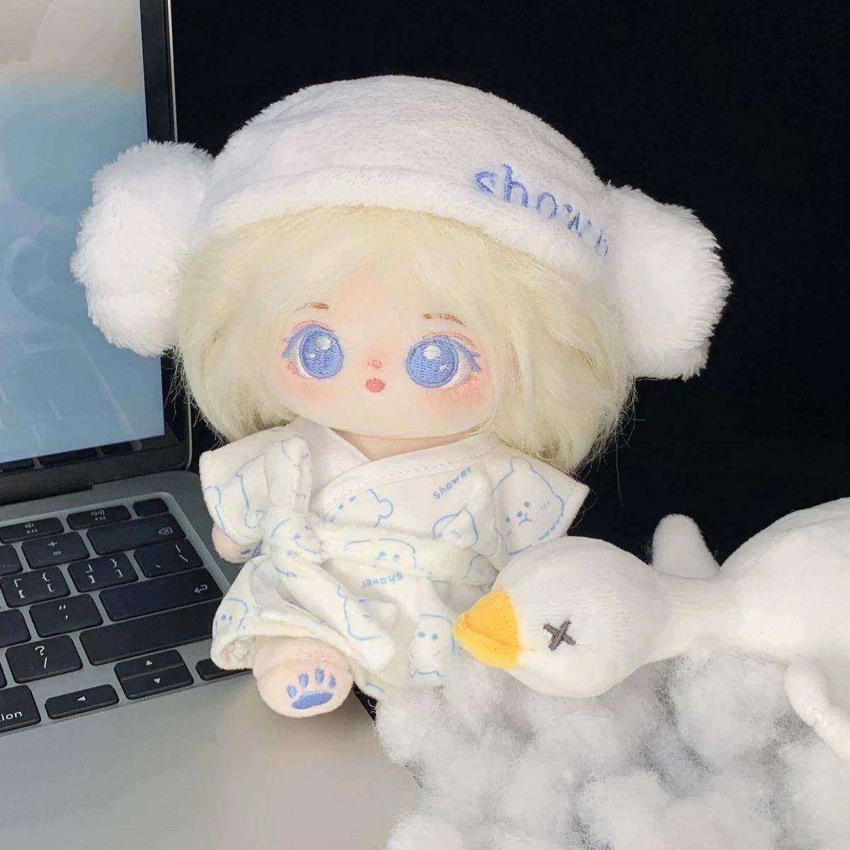 棉花娃娃睡衣20厘米娃衣睡袍套装浴袍家居服玩偶服装无属性现货,淘宝优惠券,粉丝福利购,淘宝优惠卷