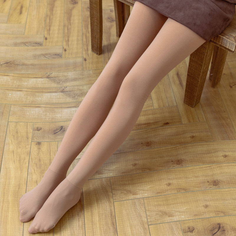 春秋款深肉色加绒外穿微压力连裤袜 旻珏打底裤