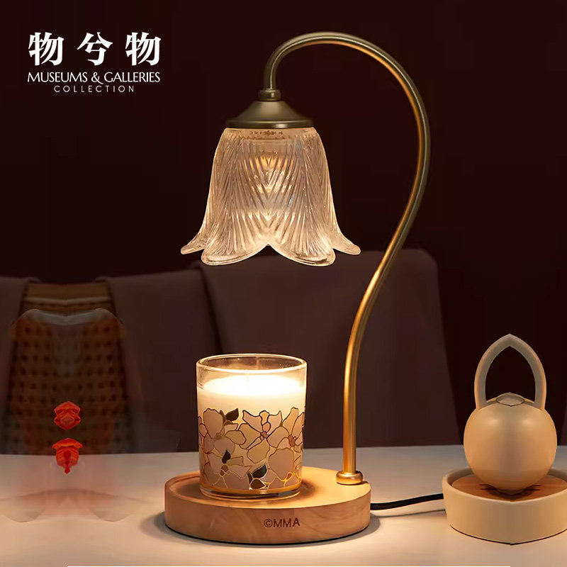 物兮物大英博物馆铃兰无火香薰融蜡灯氛围灯礼盒乔迁新年生日礼物,淘宝优惠券,粉丝福利购,淘宝优惠卷