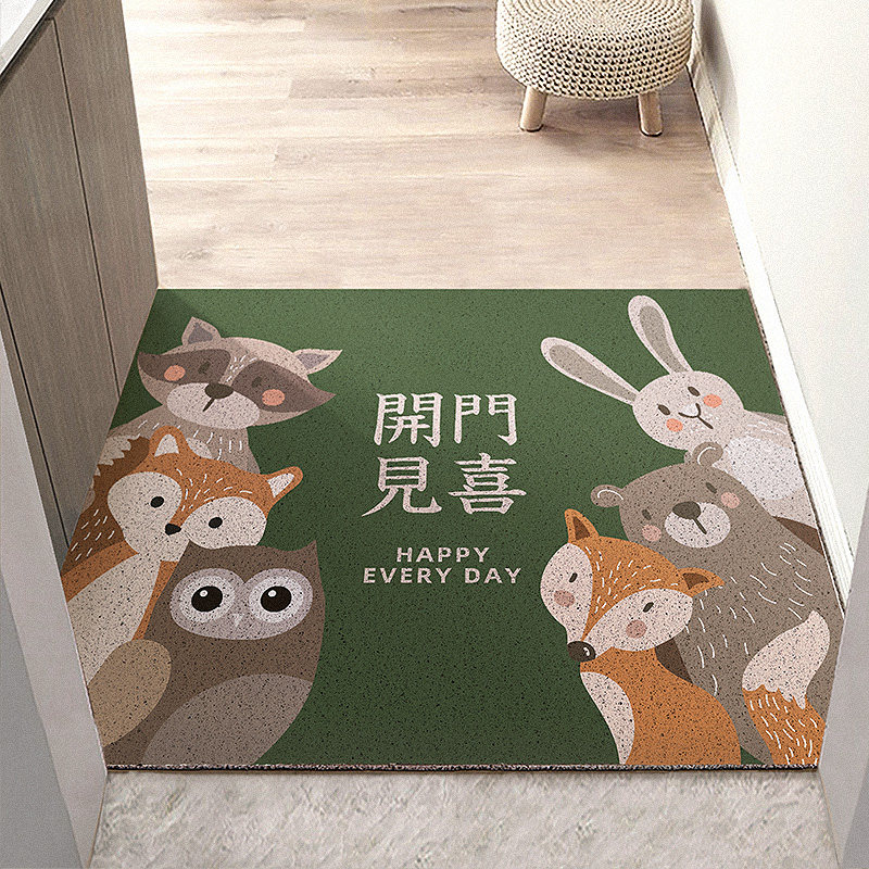 暖藻 家用进门可裁剪丝圈地垫入户门玄关门口地毯防滑脚垫子门垫,淘宝优惠券,粉丝福利购,淘宝优惠卷