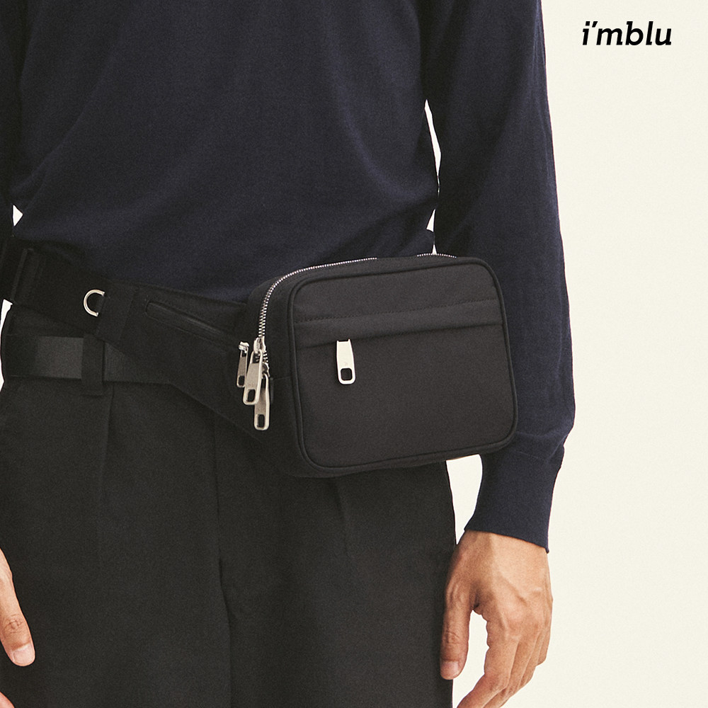 imblu斜挎包小众大容量手机跑步腰包尼龙百搭休闲运动男女高级感,淘宝优惠券,粉丝福利购,淘宝优惠卷