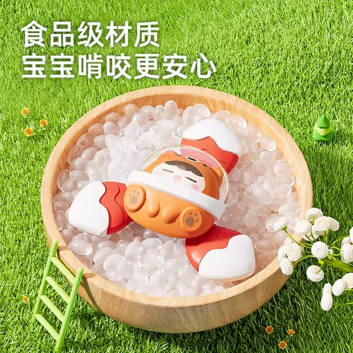 Детский мультяшный браслет, детская игрушка для младенца, можно грызть, 6 мес., 1-3 лет