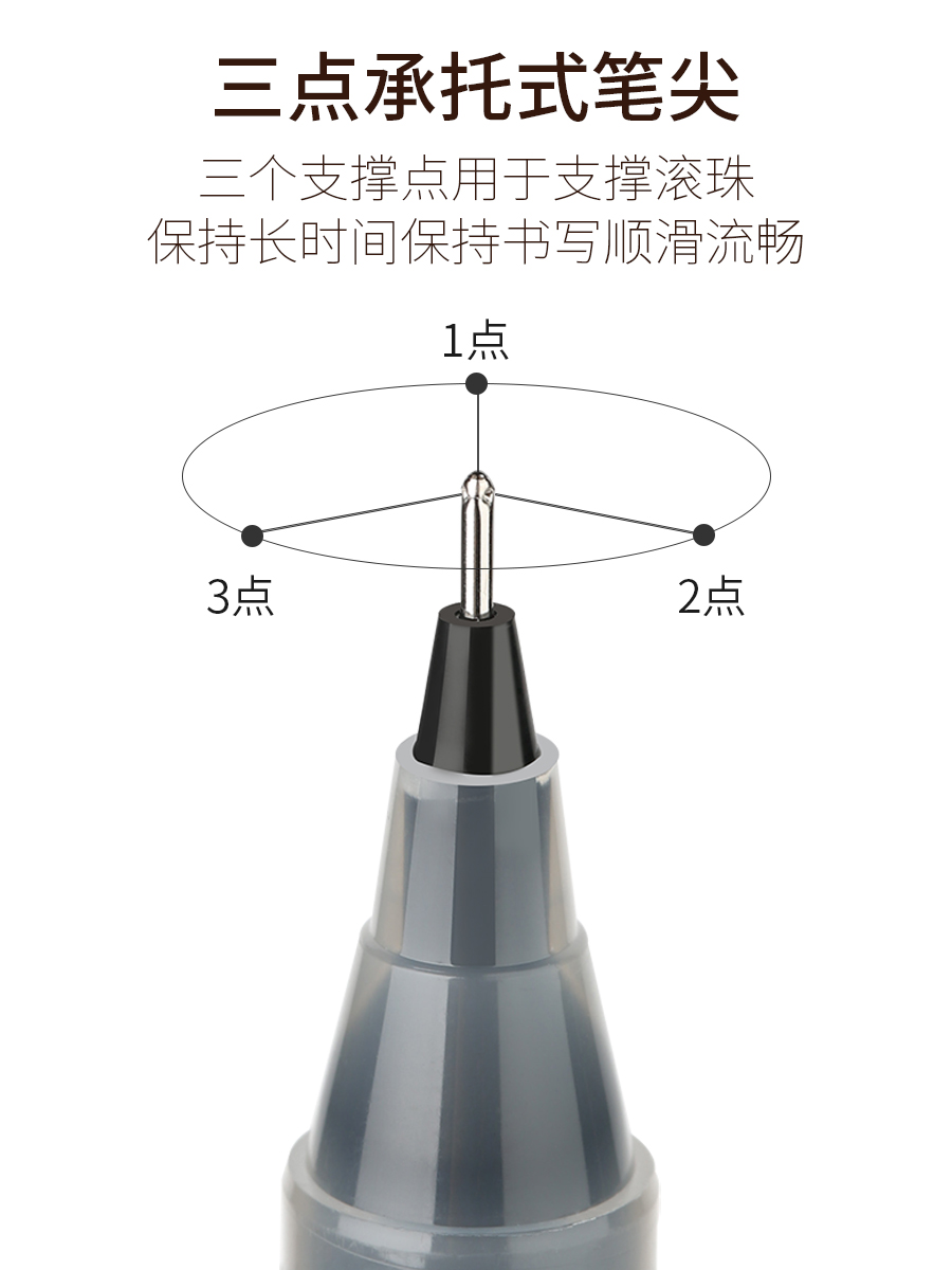 日本pilot百乐笔p500中性笔黑色学生考试水笔套装p700蓝红色水性黑0.5高考用文具限定P500考试季旗官网舰店-图0