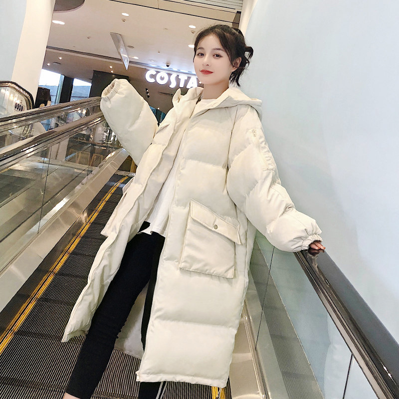 反季冬装2020年新款女外套加厚羽绒 绣若画棉衣/棉服