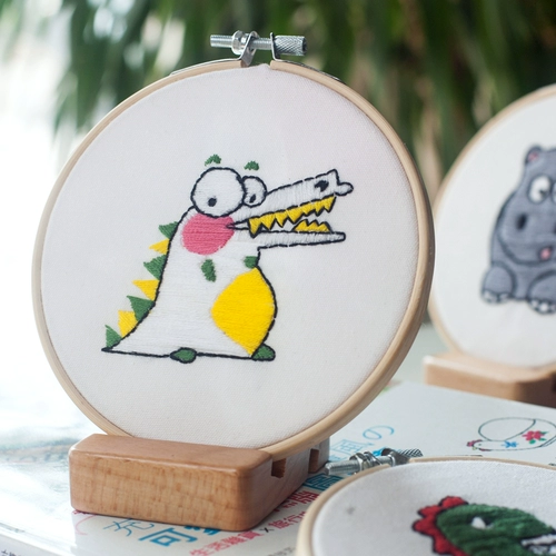 Трехмерный набор материалов для начинающих, «сделай сам», единорог, с вышивкой, креативный подарок