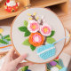 ຊຸດວັດສະດຸຖັກແສ່ວສາມມິຕິ TRMER floral embroidery
