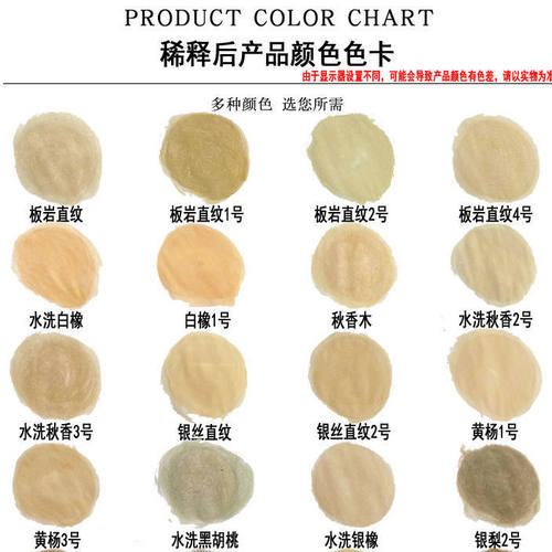 修漆宝24色科技木色粉木器家具油漆上色维修补材料油性色精颜料粉 - 图1