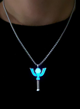 奥特曼夜光变身器项链