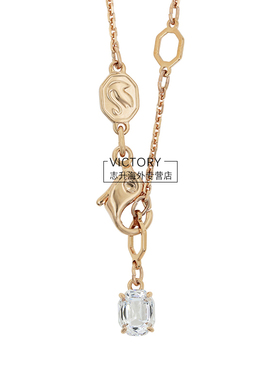 施华洛世奇马蹄铁仿水晶项链