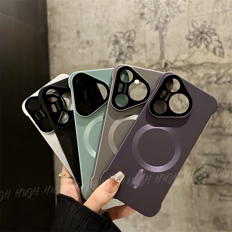 自带镜头膜无边框磁吸磨砂适用华为pura70pro手机壳新款高级感超薄散热80pro+男女手机套80Ultra夏天保护套,淘宝优惠券,粉丝福利购,淘宝优惠卷