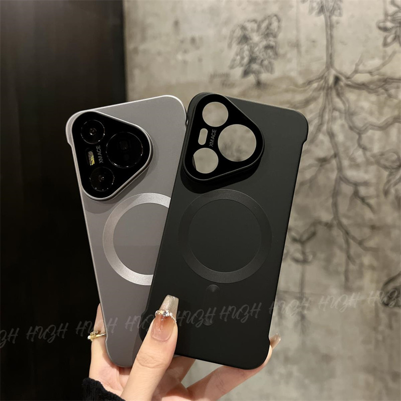 自带镜头膜无边框磁吸磨砂适用华为pura70pro手机壳新款高级感超薄散热80pro+男女手机套80Ultra夏天保护套,淘宝优惠券,粉丝福利购,淘宝优惠卷