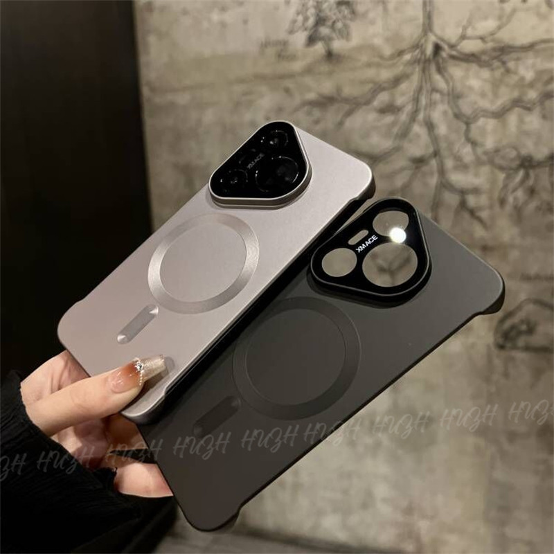 自带镜头膜无边框磁吸磨砂适用华为pura70pro手机壳新款高级感超薄散热80pro+男女手机套80Ultra夏天保护套,淘宝优惠券,粉丝福利购,淘宝优惠卷