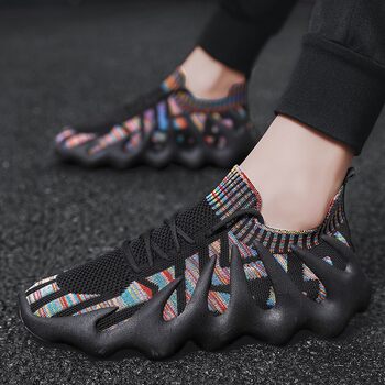 Octopus soft sole casual shoes men's breathable mesh sports shoes men's mesh shoes men's shoes new octopus men's shoes