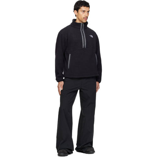 香港直邮the north face 北面 男士 黑色 TNF Fleeski Quarter-Zi - 图2