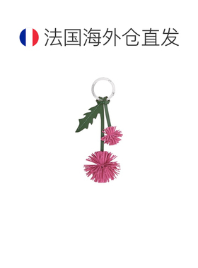 自营欧洲直邮Longchamp珑骧 男士红色皮革蒲公英【付后1h可退】