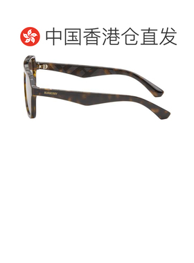 1h可退 香港直邮Burberry 巴宝莉 男士 棕色飞行员太阳镜 0BE4474